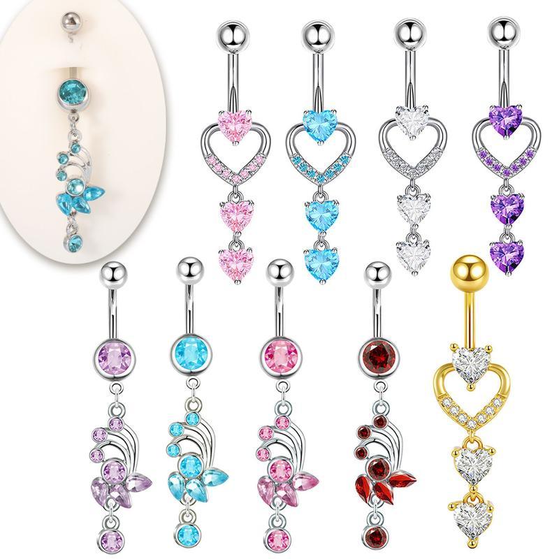 Body Jewelry Tunnels - Piercing de Ombligo de Acero Inoxidable