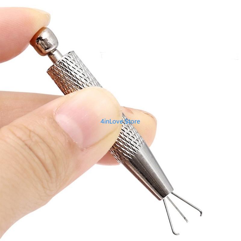Body Jewelry Metal Types - T4MD Jeringa Tipo Quads Prong Pequeño