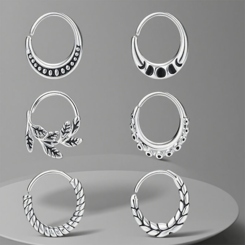 Body Jewelry Metal Types - 6 piezas de accesorios para anillos