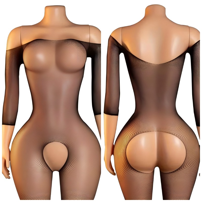 Body Jewelry Underwear - Medias sexys sin entrepierna para mujer,