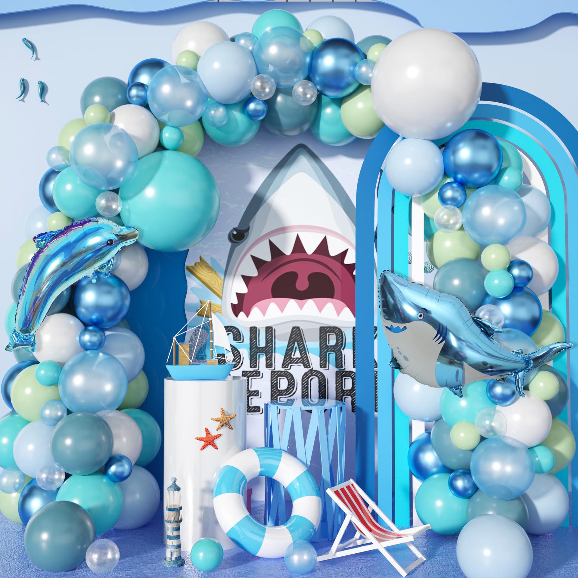 Body Jewelry Back - Juego de 101 Globos de Aluminio