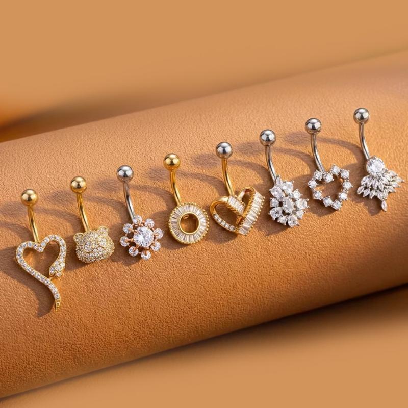 Body Jewelry Tunnels - Anillos de Ombligo con Forma de