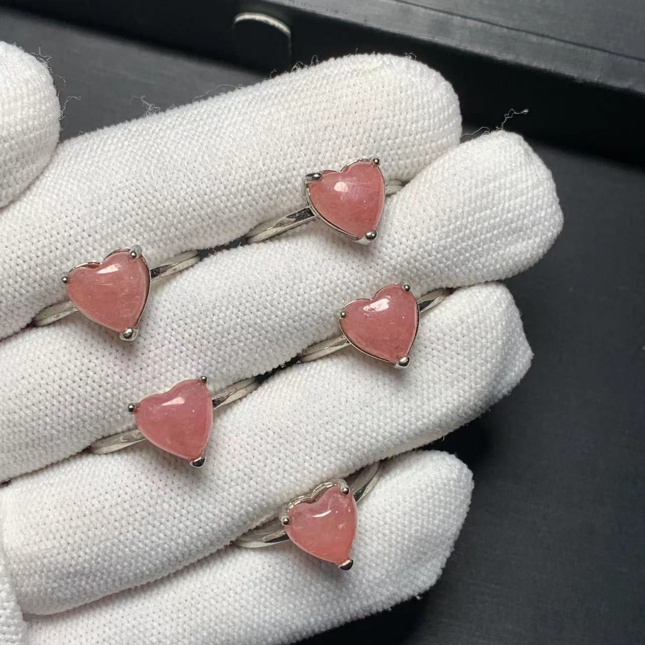 Body Jewelry Wholesale - Anillo de Rodocrosita Natural con forma
