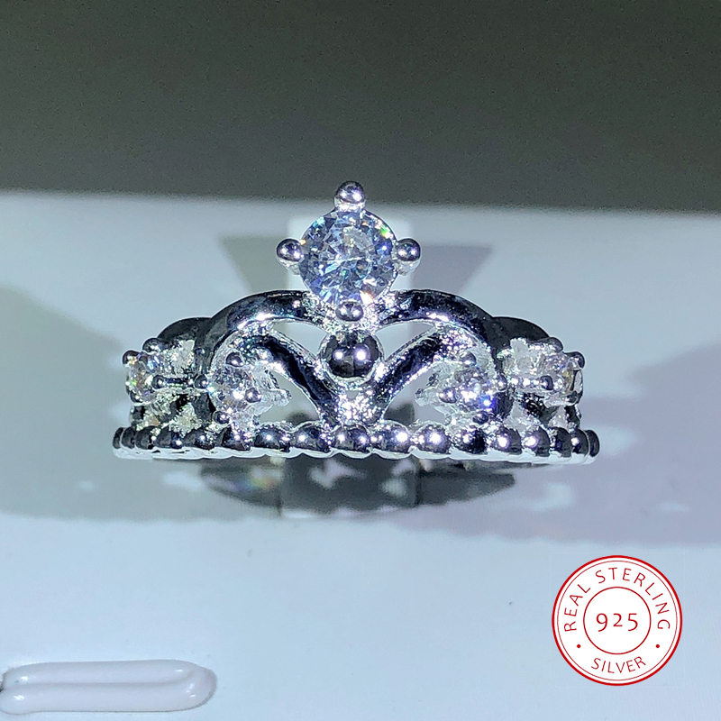 Body Jewelry Wholesale - Anillo de circonio de corona pequeña