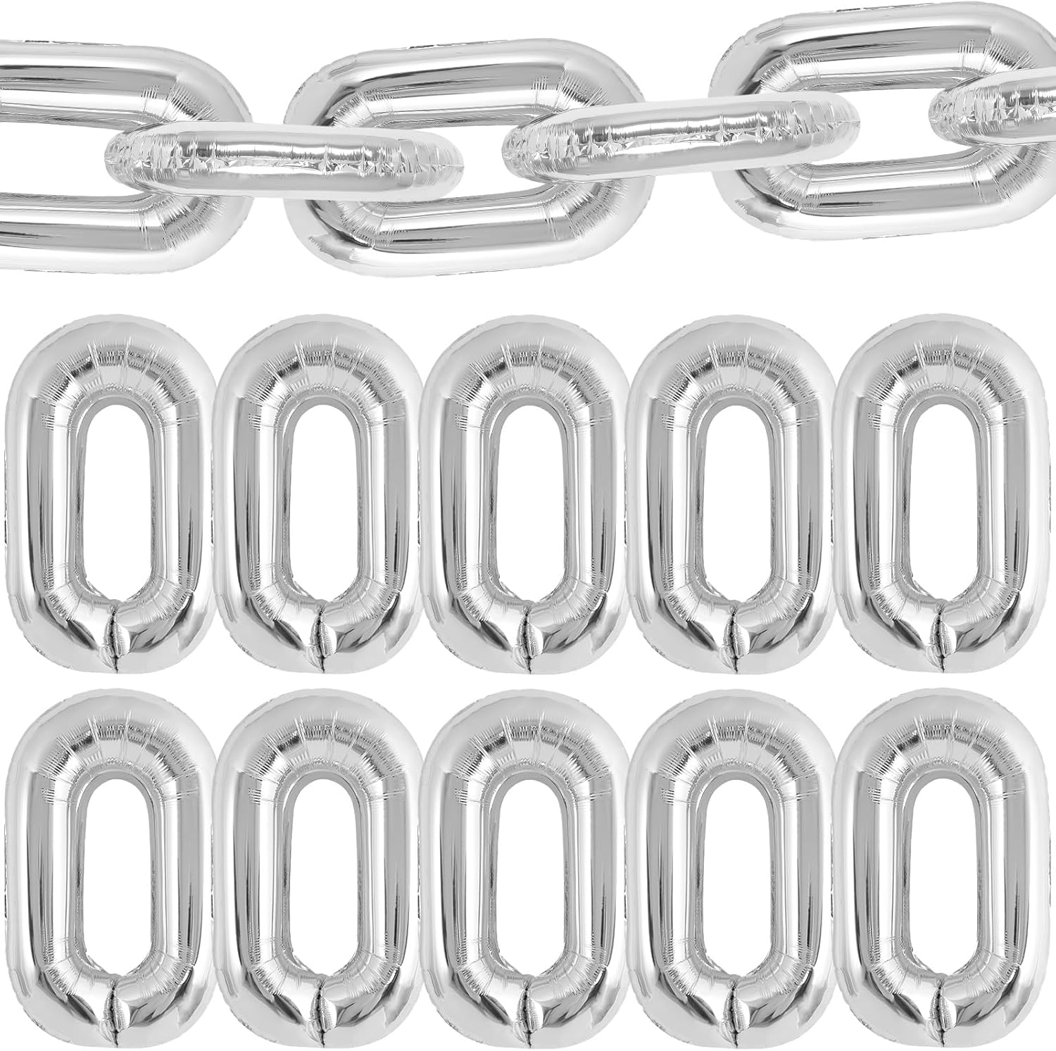Body Jewelry Back - 10 Uds. Globos de cadena de