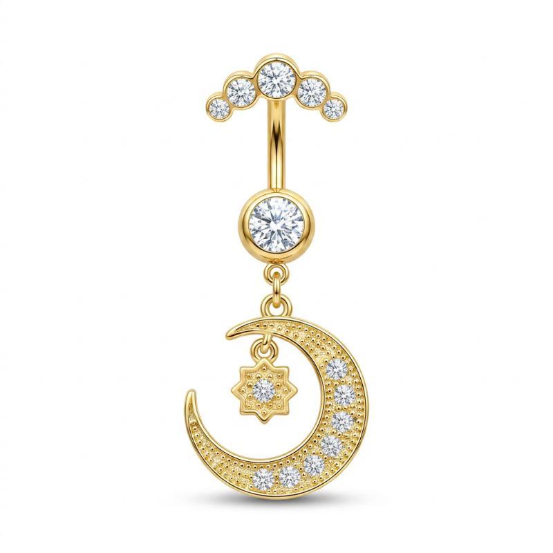 5 Piezas de Anillos de Ombligo - Body Jewelry Tunnels reseña y precio
