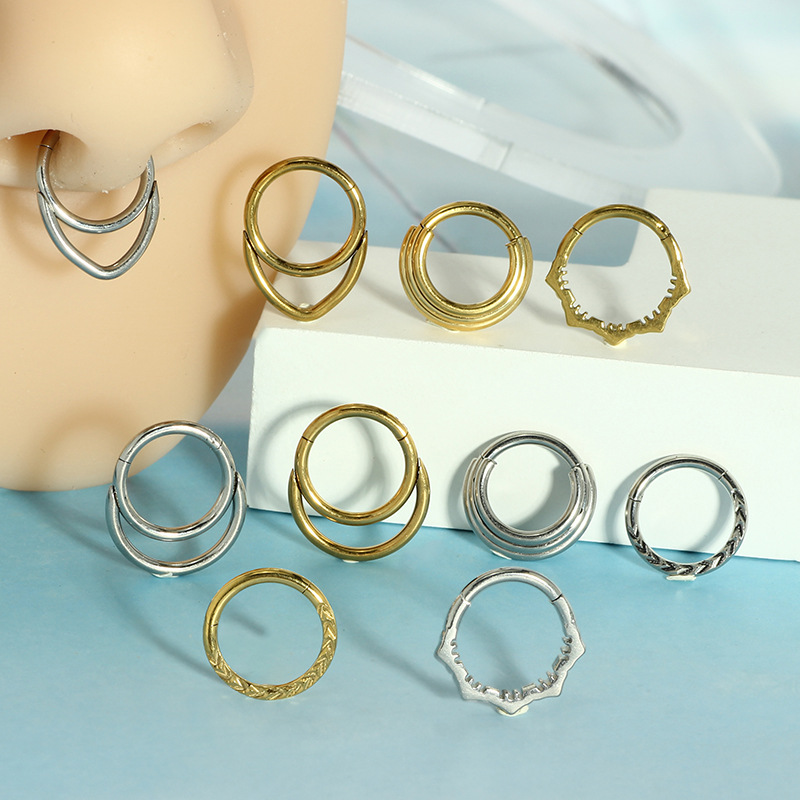 Pendientes de aro para la nari - Body Jewelry Earrings reseña y precio