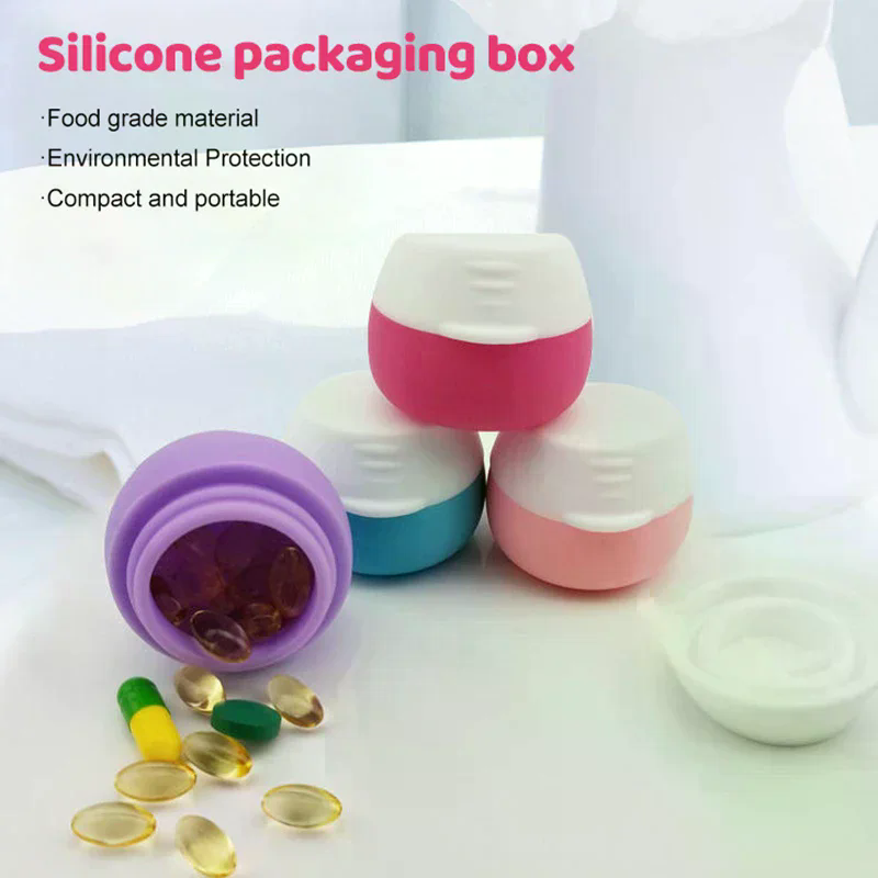 Frascos de viaje de silicona p - Body Jewelry Jewelry Box reseña y precio