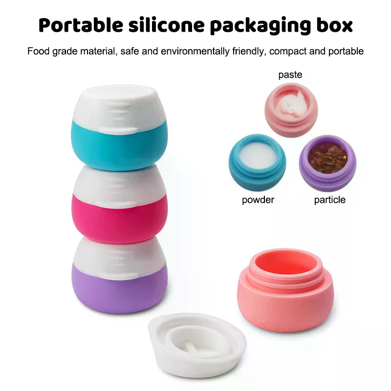 Frascos de viaje de silicona p - Body Jewelry Jewelry Box reseña y precio