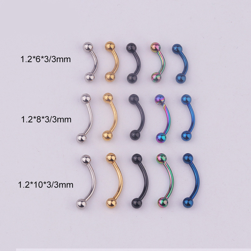 Lote de 5 piezas de joyería pa - Body Jewelry Ear reseña y precio