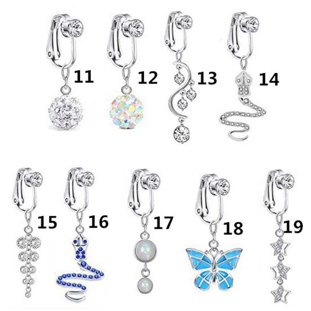 Accesorios Clip en pendientes  - Body Jewelry Earrings reseña y precio