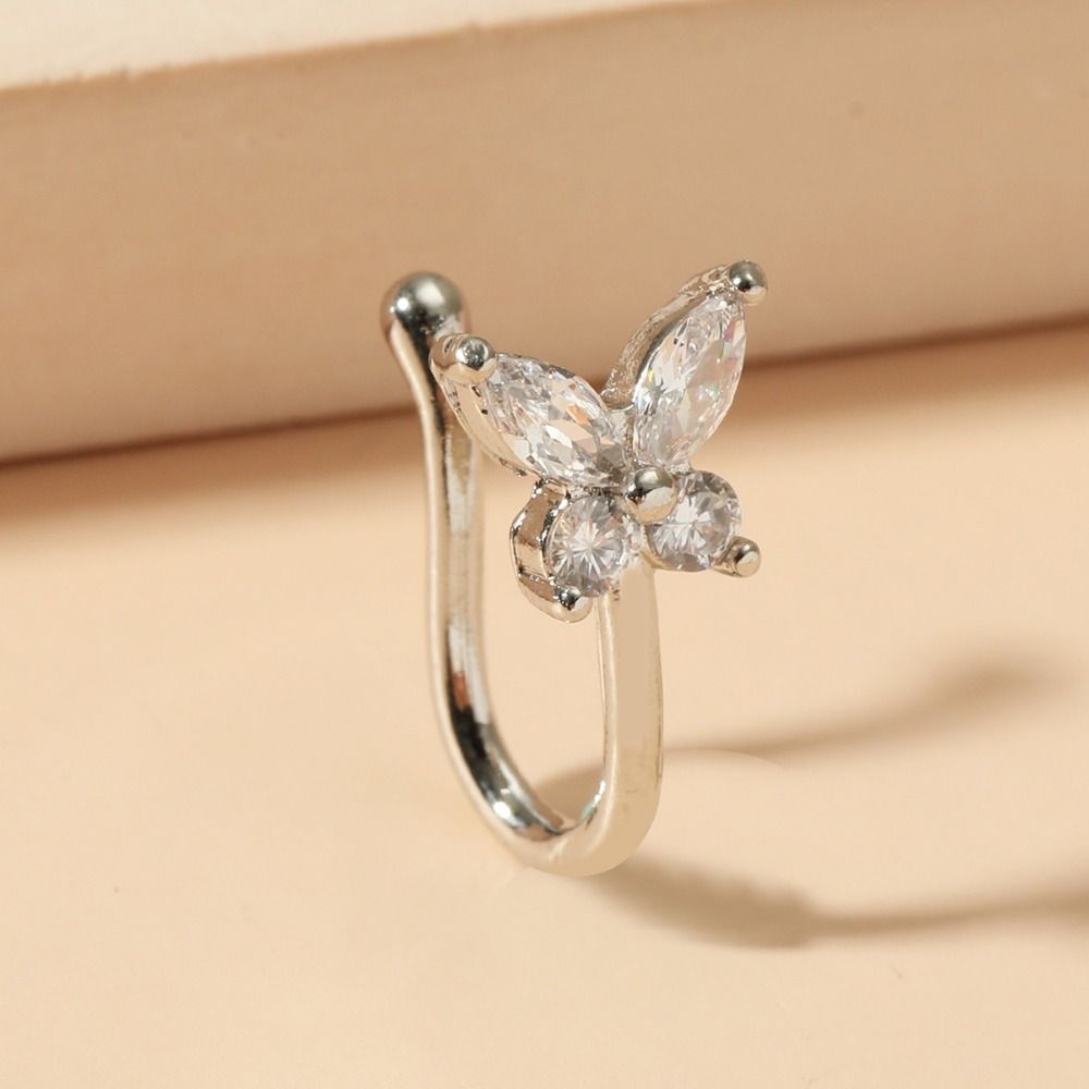 Anillo de nariz de mariposa co - Body Jewelry Ear reseña y precio