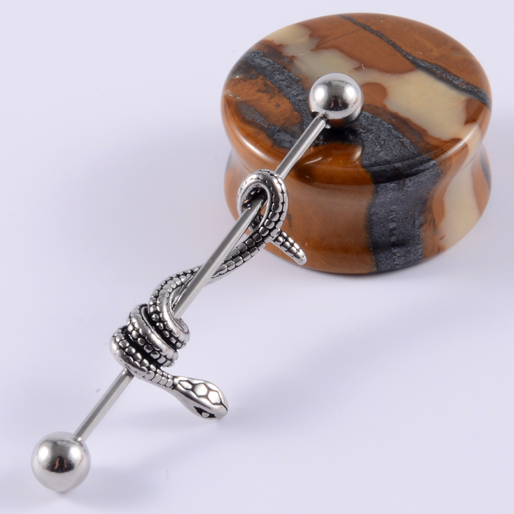 1 Uds. Anillo de barra Industr - Body Jewelry Industrial reseña y precio