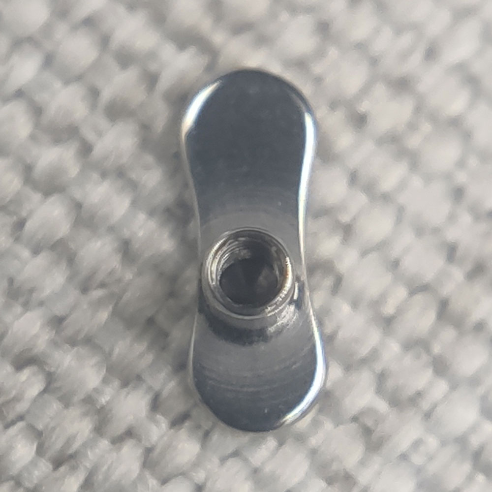 14G implante grado titanio AST - Dermal Anchor Top reseña y precio