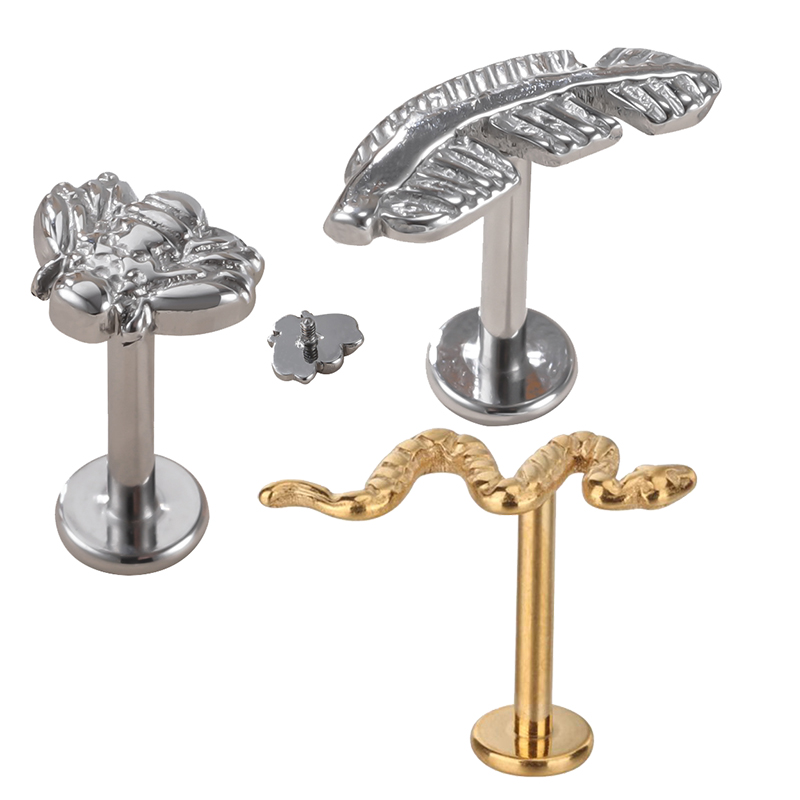 G23 titanio serpiente/abeja/pl - Body Jewelry Metal Types reseña y precio