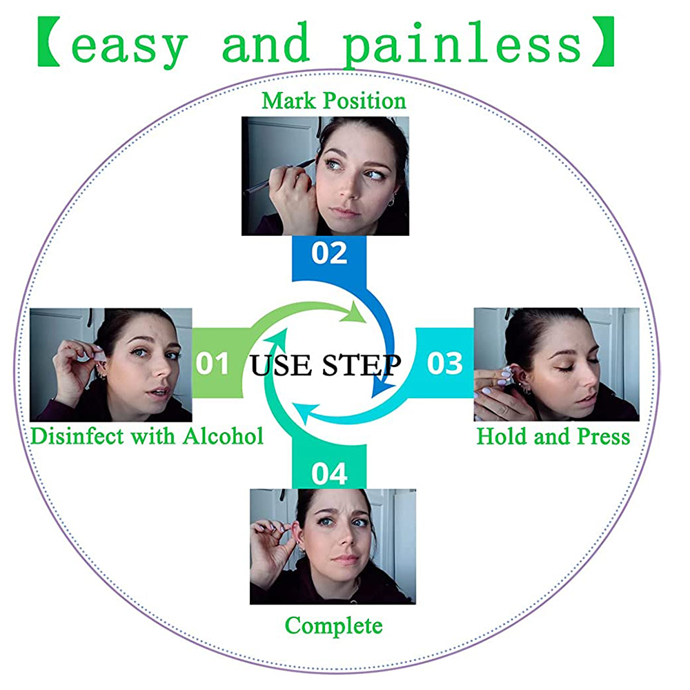 1-20 unids/set pistola para Pi - Body Jewelry Tunnels reseña y precio