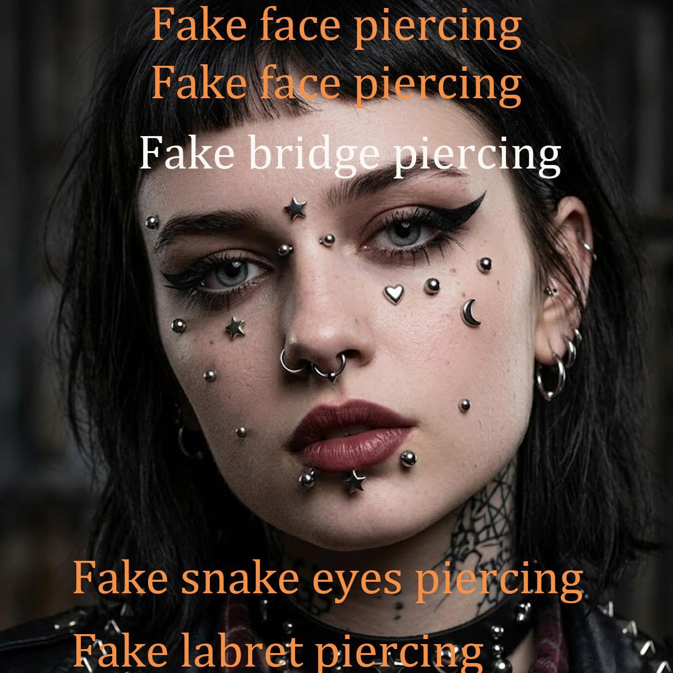 Piercings Falsos Adhesivos: Bo - Body Jewelry Nose Studs reseña y precio
