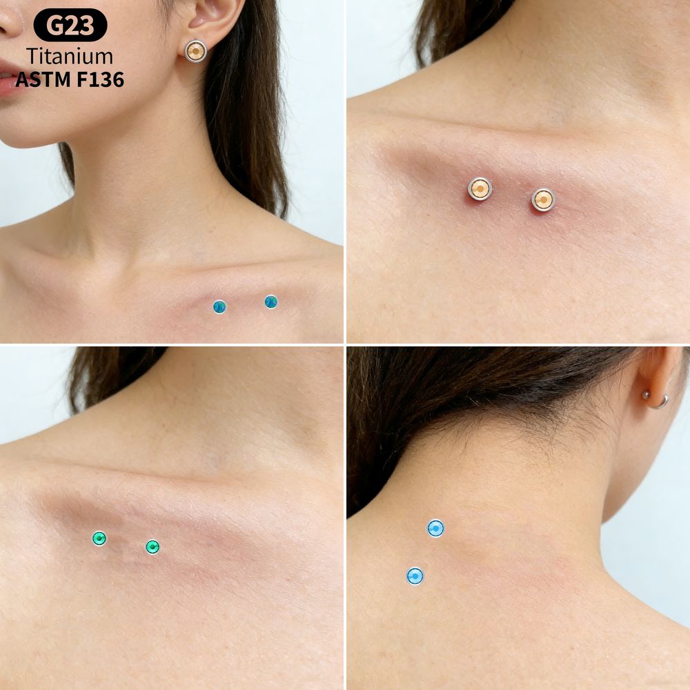 Piercing de Titanio ASTM F136  - Dermal Anchor Top reseña y precio