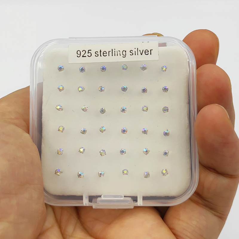 Perno de nariz de Plata de Ley - Body Jewelry Jewelry Box reseña y precio