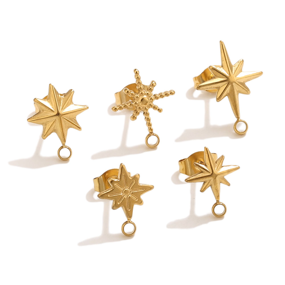 6 piezas de aretes de estrella - Body Jewelry Ear reseña y precio