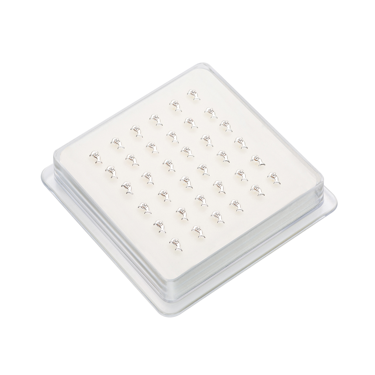 Mini tachuelas de plata de ley - Body Jewelry Metal Types reseña y precio