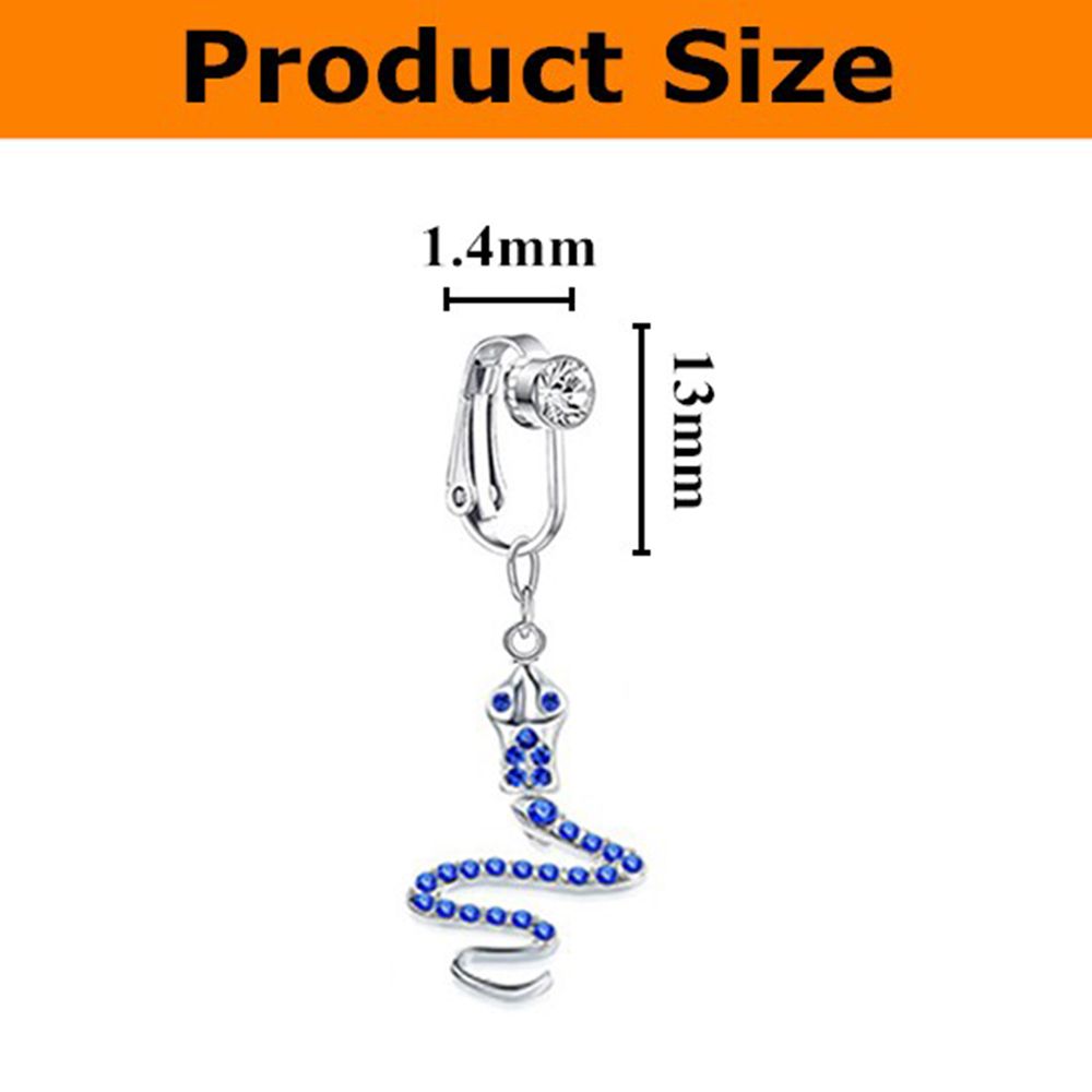 Pendientes de mariposa con cli - Body Jewelry Earrings reseña y precio