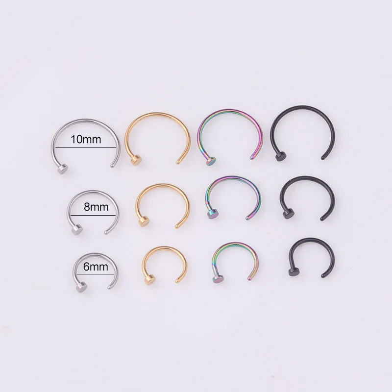 Lote de 5 Anillos para la Nari - Body Jewelry Earrings reseña y precio