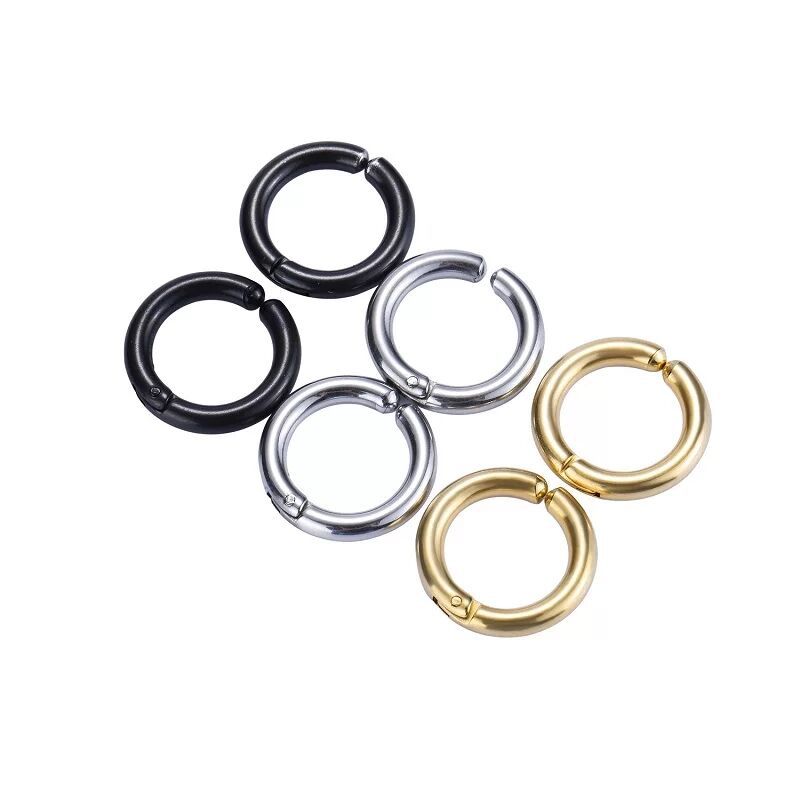 2/6 Uds. Pendientes de aro Hug - Body Jewelry Tunnels reseña y precio