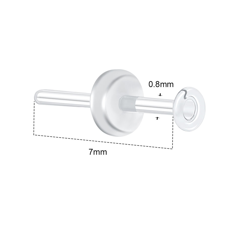 1/5PCS Piercing de Nariz de Cr - Body Jewelry Nose Studs reseña y precio