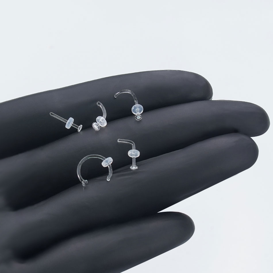1/5PCS Piercing de Nariz de Cr - Body Jewelry Nose Studs reseña y precio