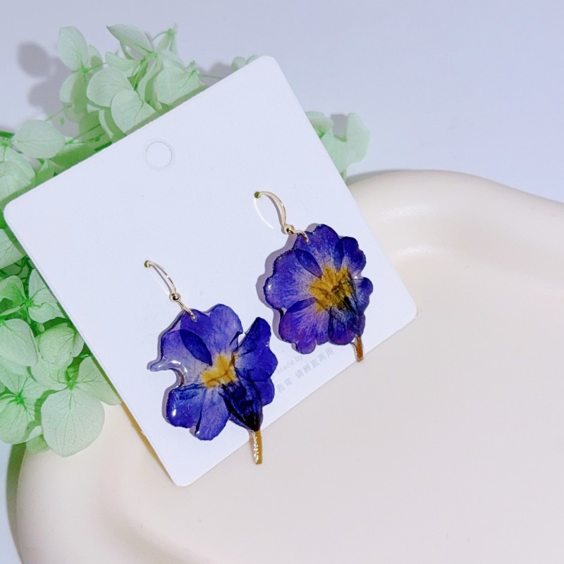 Pendientes de Flores Naturales - Body Jewelry Wholesale reseña y precio