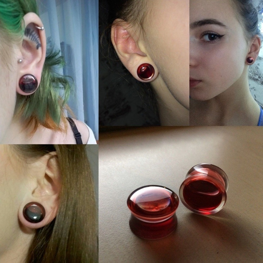 Joyas para oreja tipo plug de  - Body Jewelry Tunnels reseña y precio