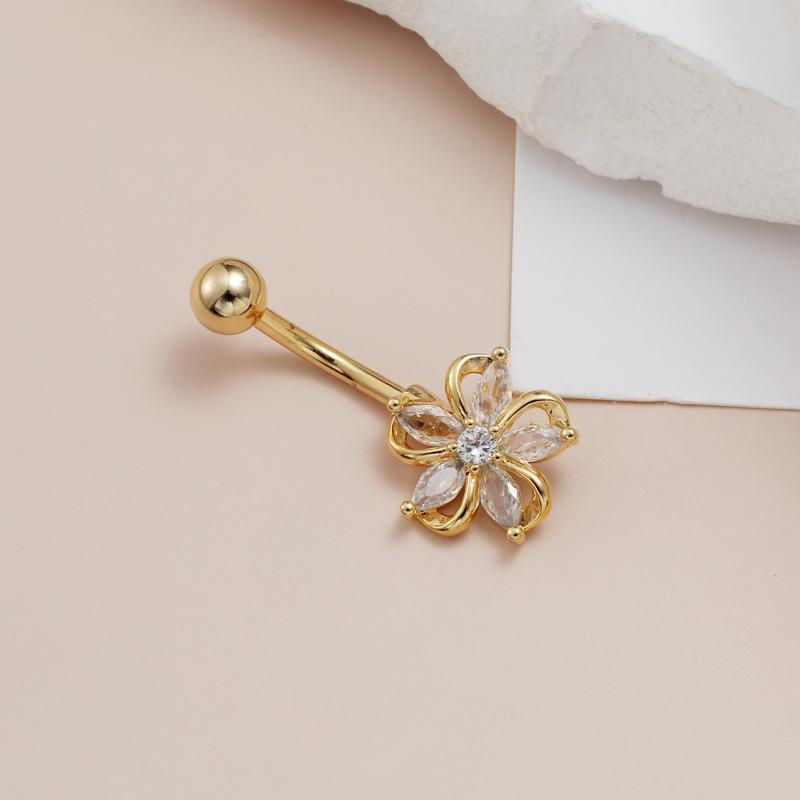 Anillo de Ombligo Brillante de - Body Jewelry Tunnels reseña y precio