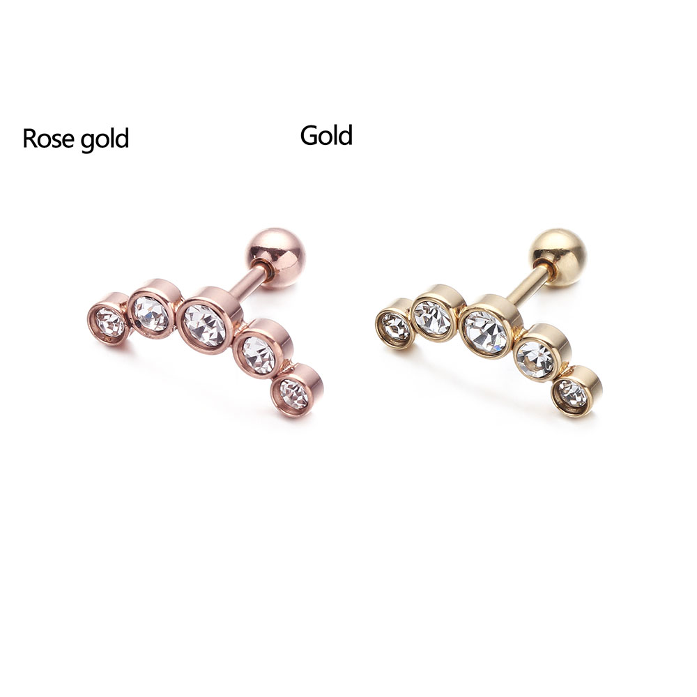 1 Pieza de Pendientes de Barra - Body Jewelry Ear reseña y precio