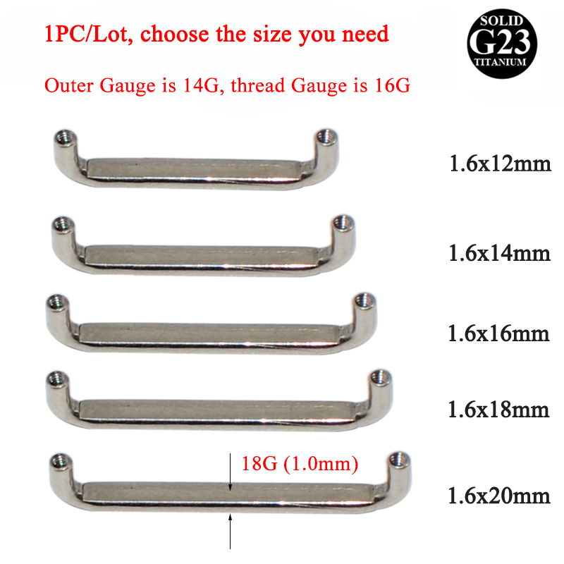 1 pieza G23 titanio ancla dérm - Dermal Anchor Top reseña y precio
