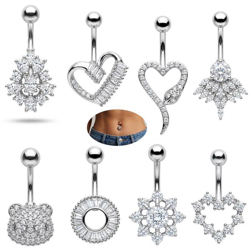 Anillos de Ombligo con Forma d - Body Jewelry Tunnels reseña y precio