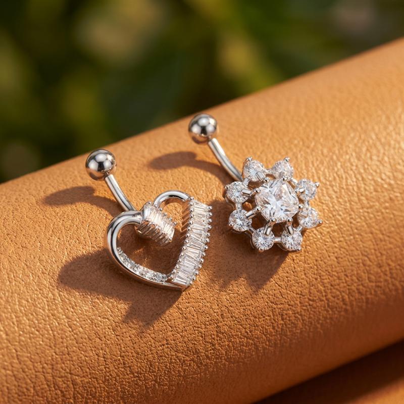 Anillos de Ombligo con Forma d - Body Jewelry Tunnels reseña y precio