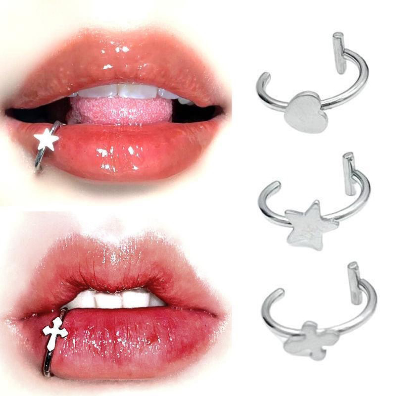 Anillo de nariz falso de acero - Body Jewelry Earrings reseña y precio