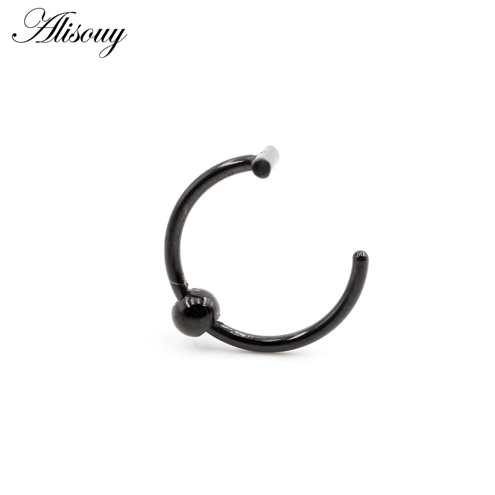 1 pieza de anillo de nariz de  - Body Jewelry Metal Types reseña y precio