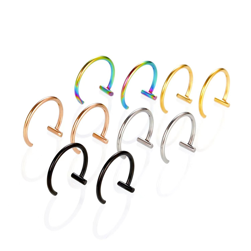 Pendientes de aro abierto de a - Body Jewelry Earrings reseña y precio