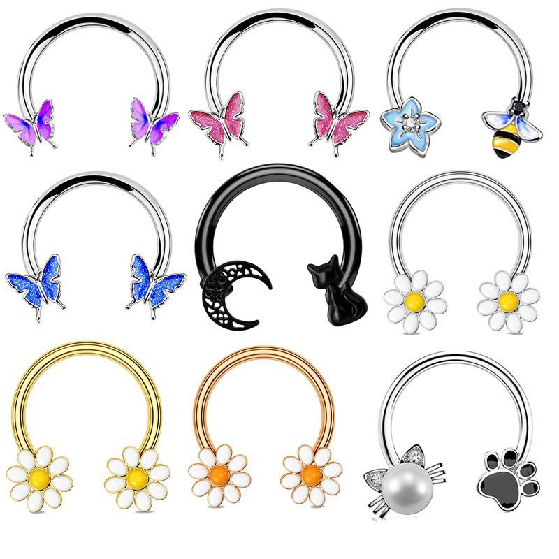 Pendientes de Aro de Acero Qui - Body Jewelry Ear reseña y precio