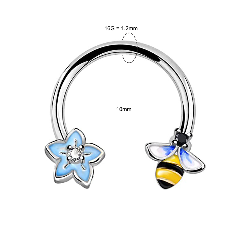 Pendientes de Aro de Acero Qui - Body Jewelry Ear reseña y precio