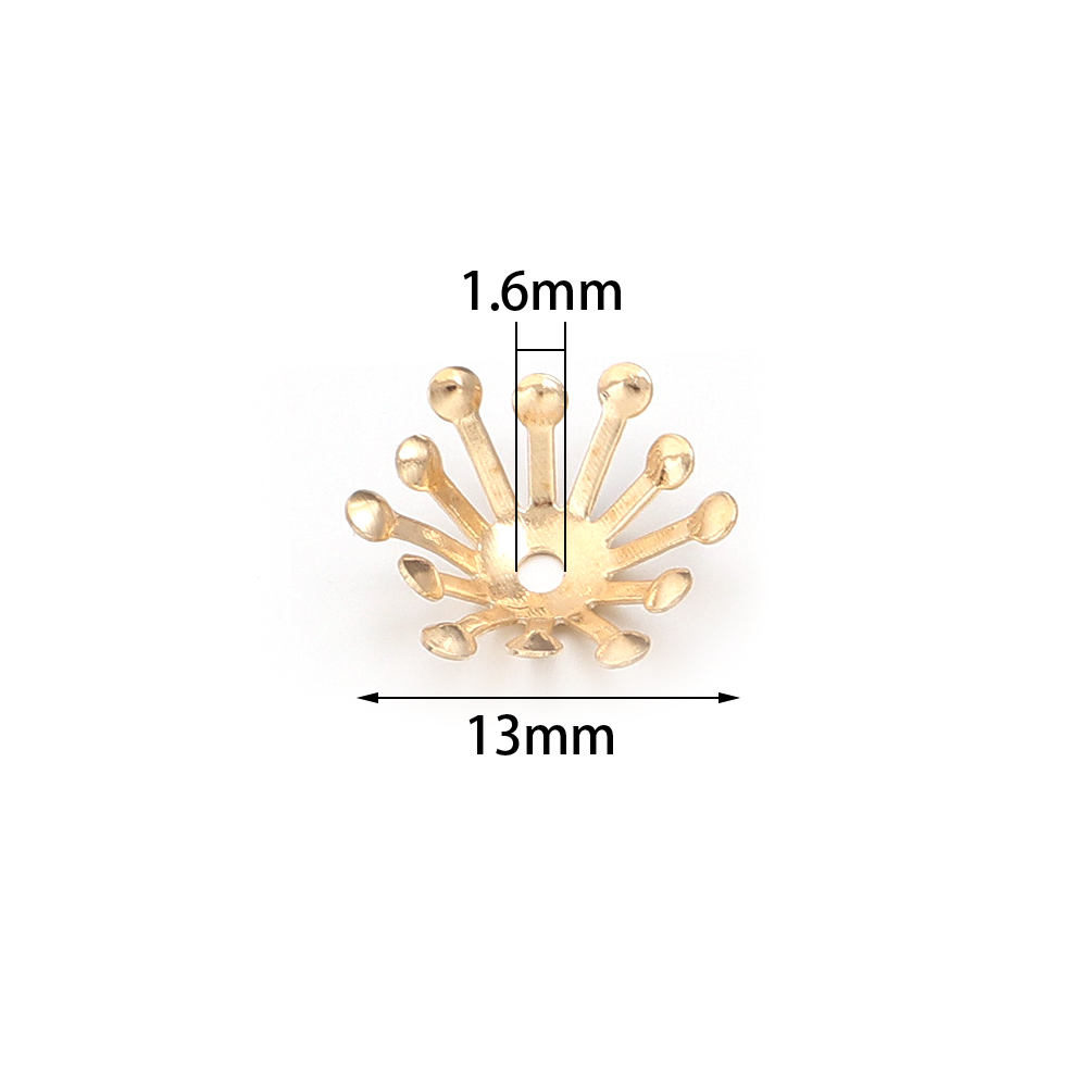 100 Uds. De tapas de flores de - Body Jewelry Wholesale reseña y precio