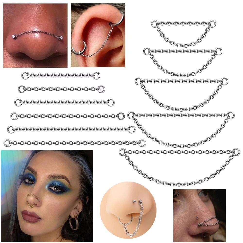 Cadena de titanio de moda para - Body Jewelry Ear reseña y precio
