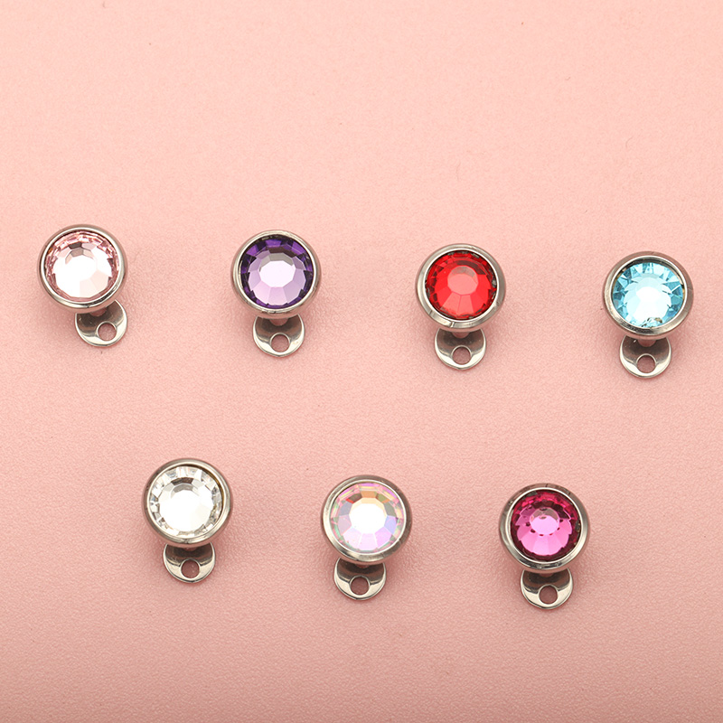 G23 Piercing de titanio Micro  - Dermal Anchor Top reseña y precio