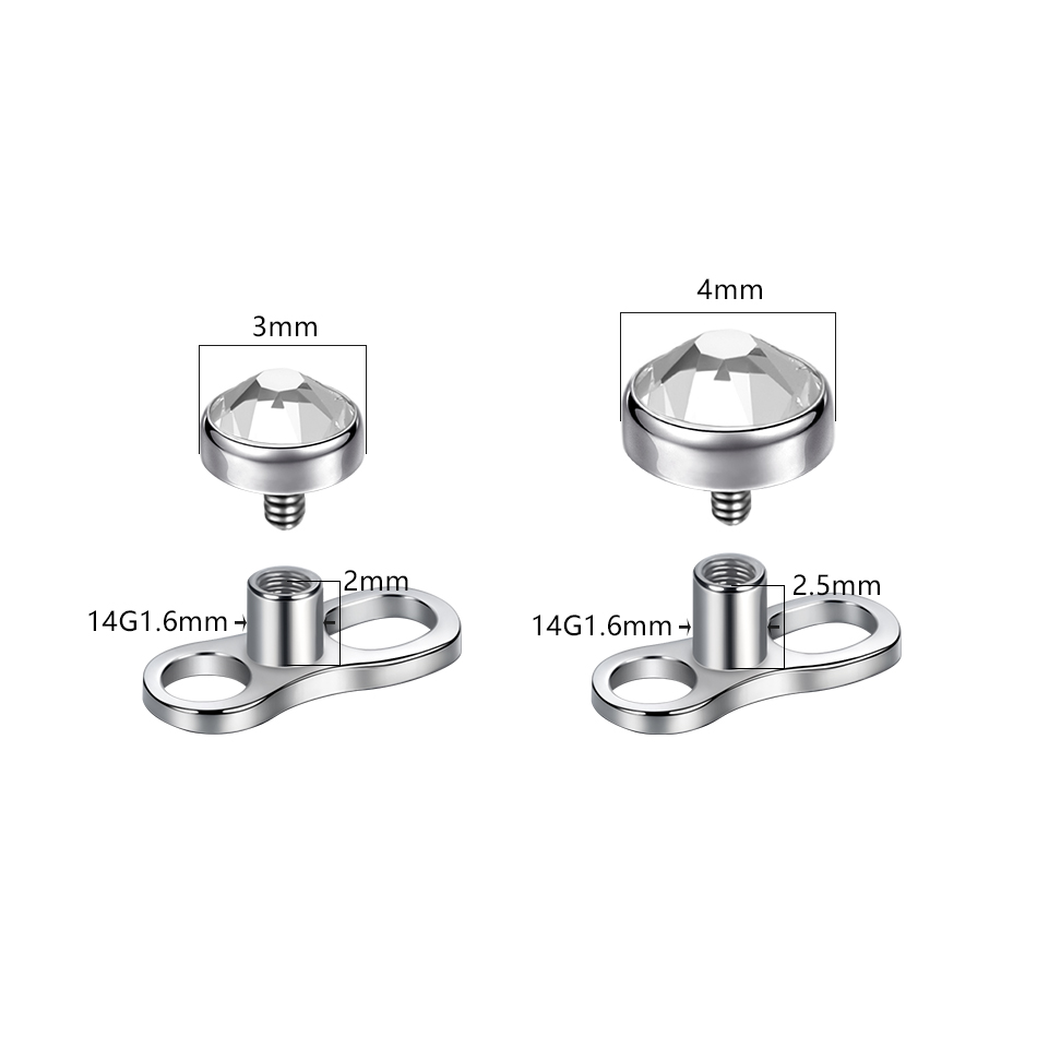 Juego de micropiercings dérmic - Dermal Anchor Top reseña y precio