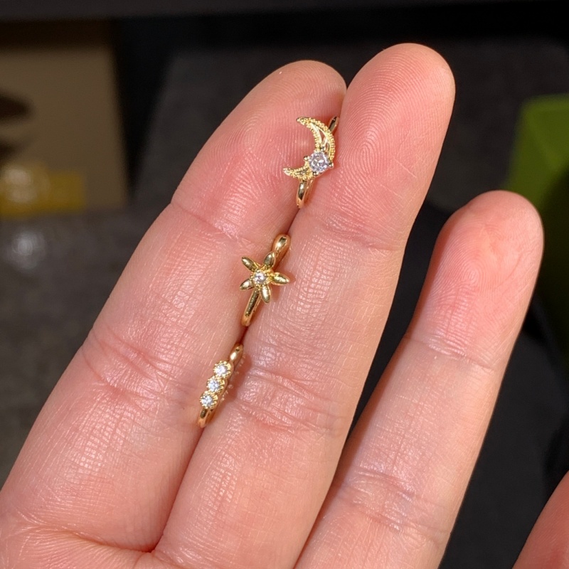 Juego de 3 pinzas para la nari - Body Jewelry Nose Studs reseña y precio