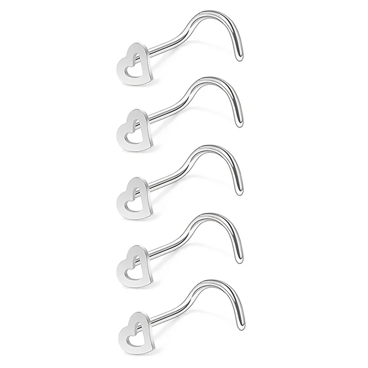 EVISPOL 5 Piezas de Piercings  - Body Jewelry Metal Types reseña y precio