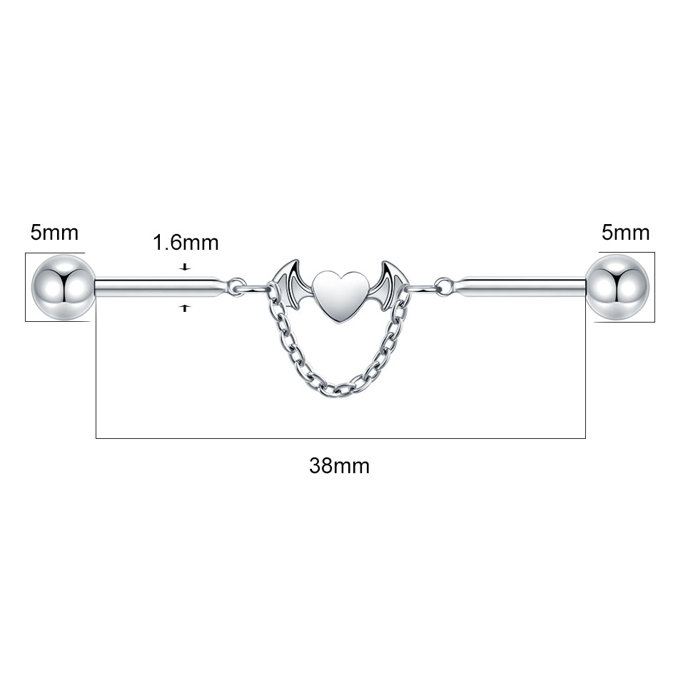 Piercing de hélice Industrial  - Body Jewelry Industrial reseña y precio