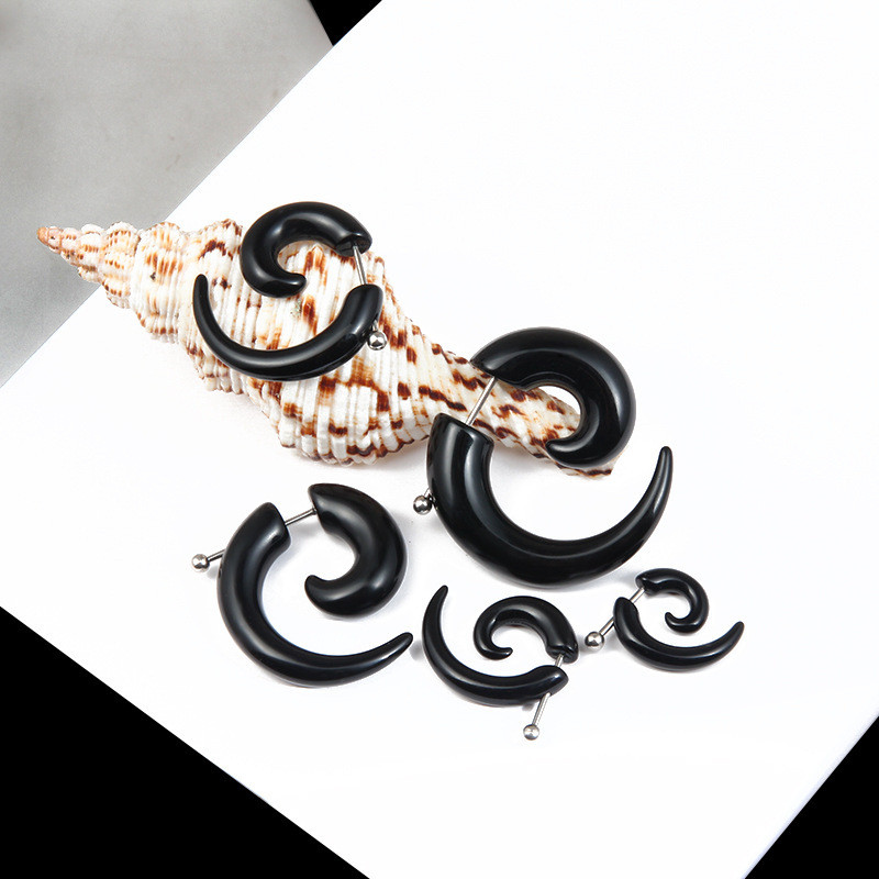 Pendientes en espiral Tribal n - Body Jewelry Tunnels reseña y precio